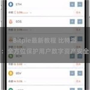 Bitpie最新教程 比特派：全方位保护用户数字资产安全