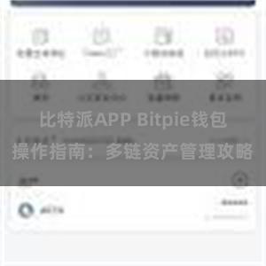 比特派APP Bitpie钱包操作指南：多链资产管理攻略