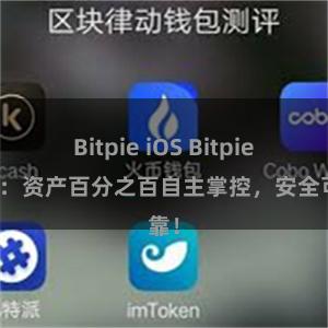 Bitpie iOS Bitpie钱包：资产百分之百自主掌控，安全可靠！