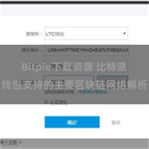 Bitpie下载资源 比特派钱包支持的主要区块链网络解析