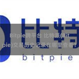 Bitpie跨平台 比特派(Bitpie)交易历史记录在哪里查看？