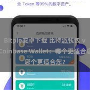 Bitpie安卓下载 比特派钱包 vs Coinbase Wallet：哪个更适合您？