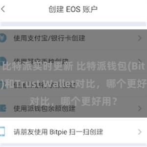 比特派实时更新 比特派钱包(Bitpie)和Trust Wallet对比，哪个更好用？