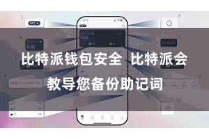 比特派钱包安全  比特派会教导您备份助记词