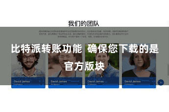 比特派转账功能  确保您下载的是官方版块